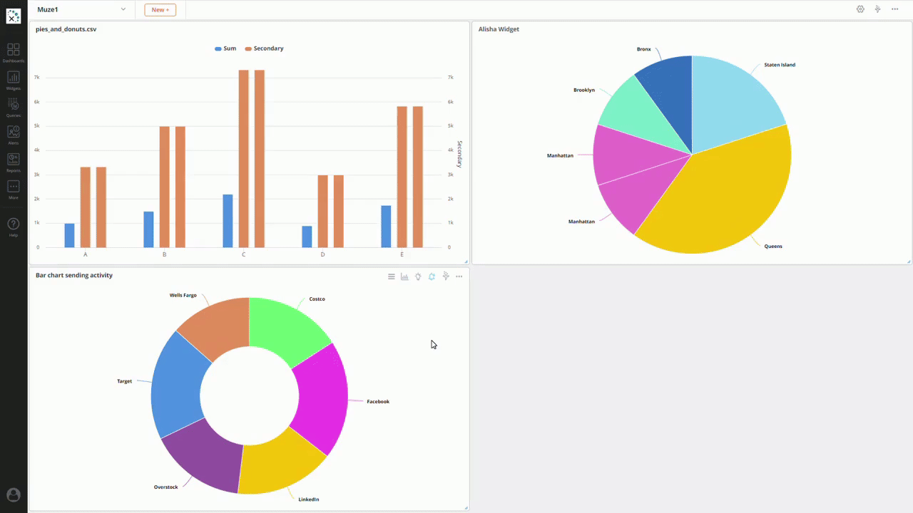 Widget Resizing and drag